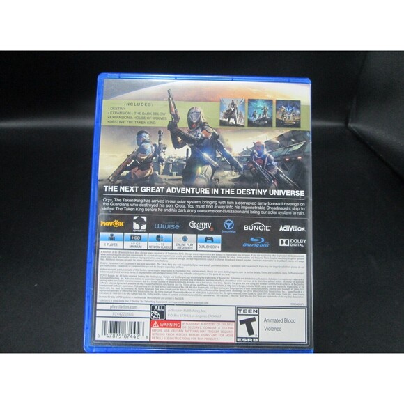 Destiny: The Taken King Legendary Edition (Sony PlayStation 4, 2015) PS4 - Picture 4 of 9